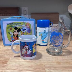 Walt Disney World Collectible Mugs & Lunchbox